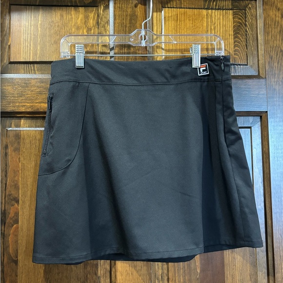 Fila Black Sporty Skirt with Logo - Picture 1 of 2